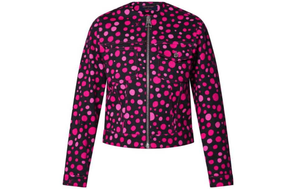 LOUIS VUITTON Jacket Women's Black Pink