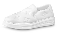 LOUIS VUITTON Beverly Hills Slip On Shoes 'White Monogram'