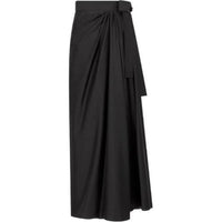 DIOR Casual Long Skirt Women's Black