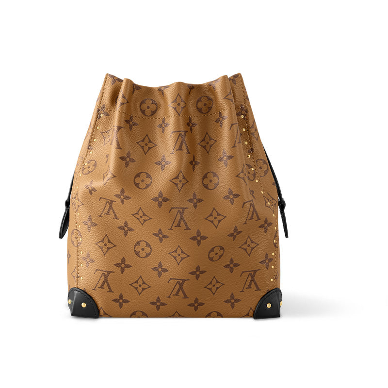 LOUIS VUITTON Noé Trunk PM Bucket Bag Women's Brown