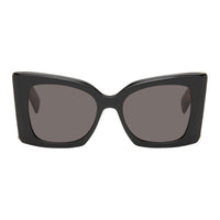 SAINT LAURENT Acetate Butterfly Sunglasses Unisex Black