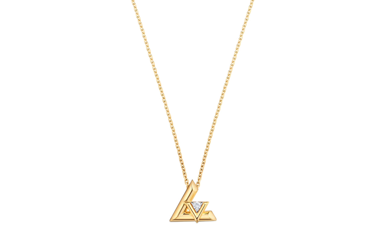 LOUIS VUITTON 18K Gold Necklaces Unisex