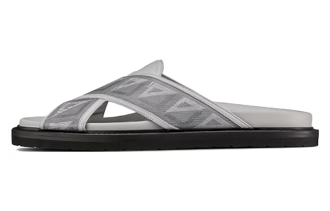 DIOR Aqua Sandal 'CD Diamond - Grey'