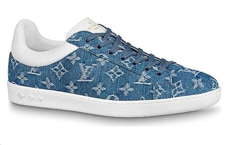LOUIS VUITTON Luxembourg Sneakers 'Denim Blue'
