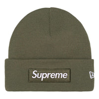 Supreme FW25 New Era Bo Logo Beanie 'Light Olive' FW25BN5-LIGHT-OLIVE