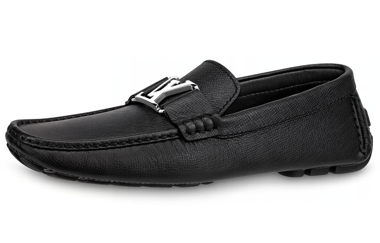 LOUIS VUITTON Monte Carlo Casual Single Shoes Men's Black