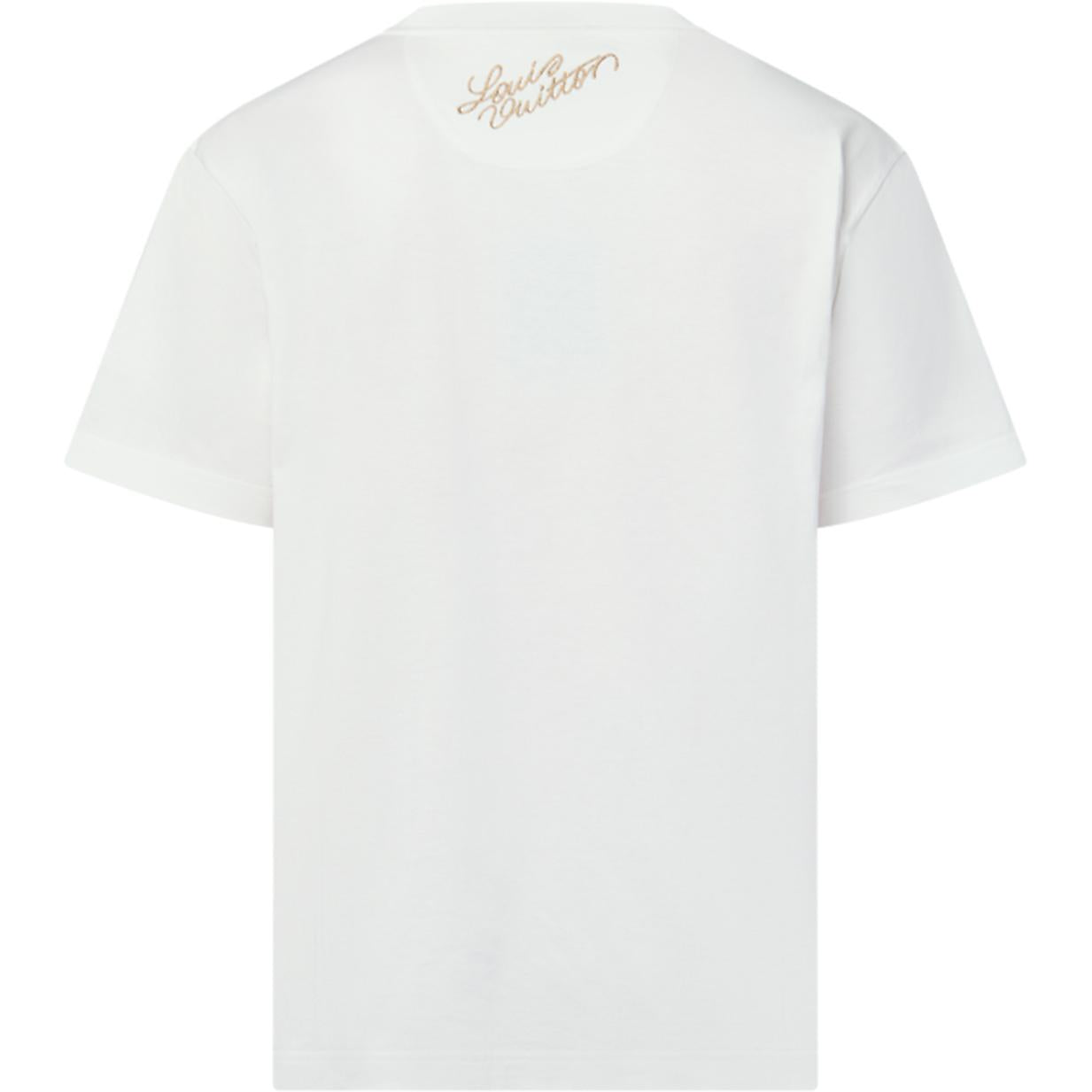 LOUIS VUITTON Embellished Cotton T-Shirt
