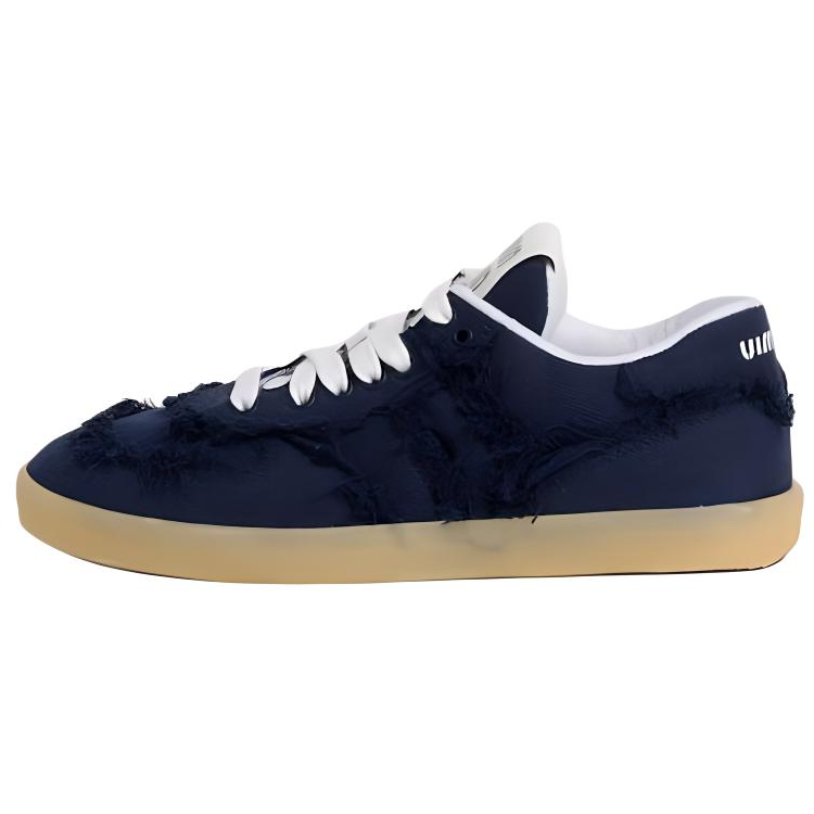 MIU MIU Low Top Skateboard Shoes Women's Blue