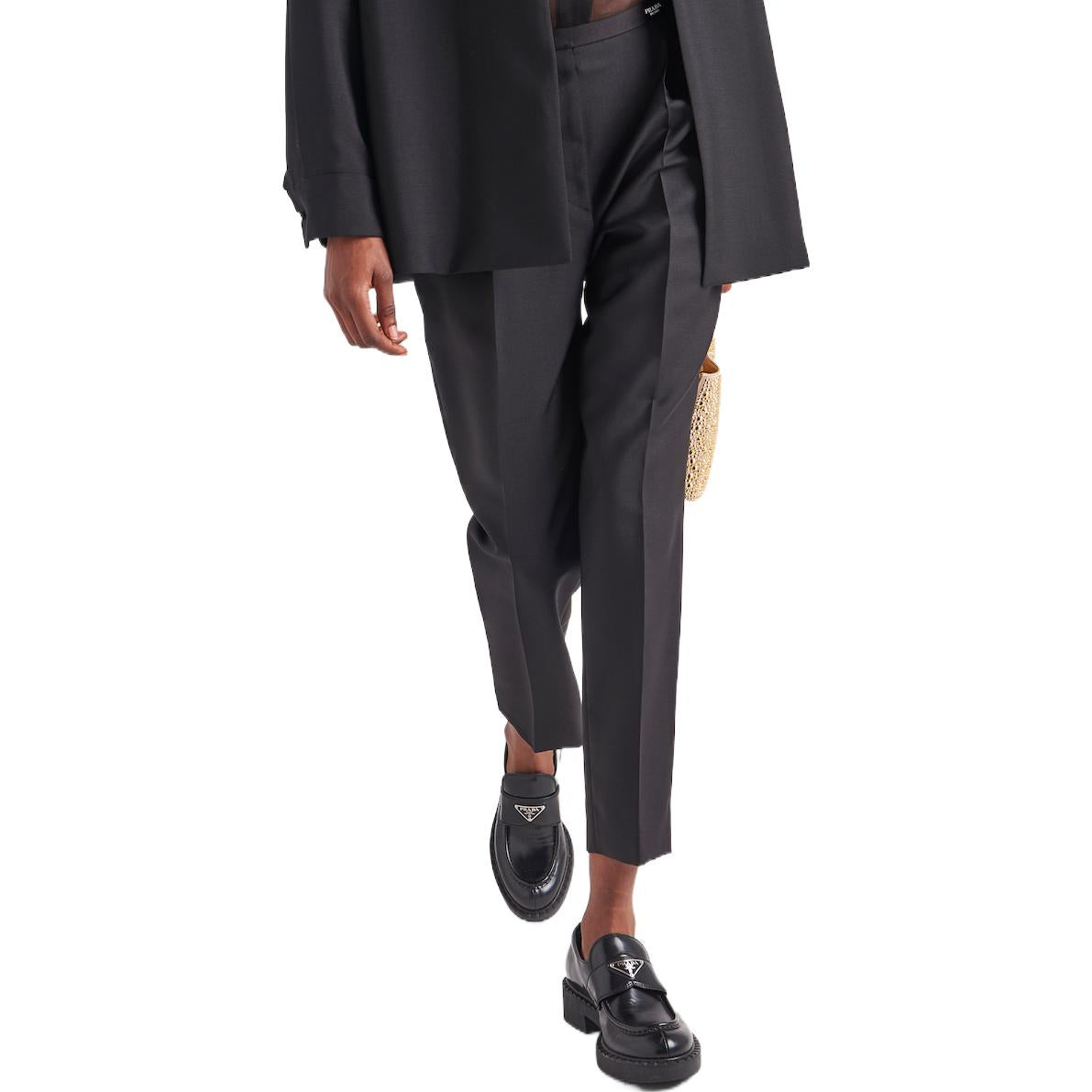 PRADA High Waist Tailored Trousers