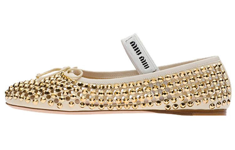 MIU MIU Casual Single Shoes Women's Yellow