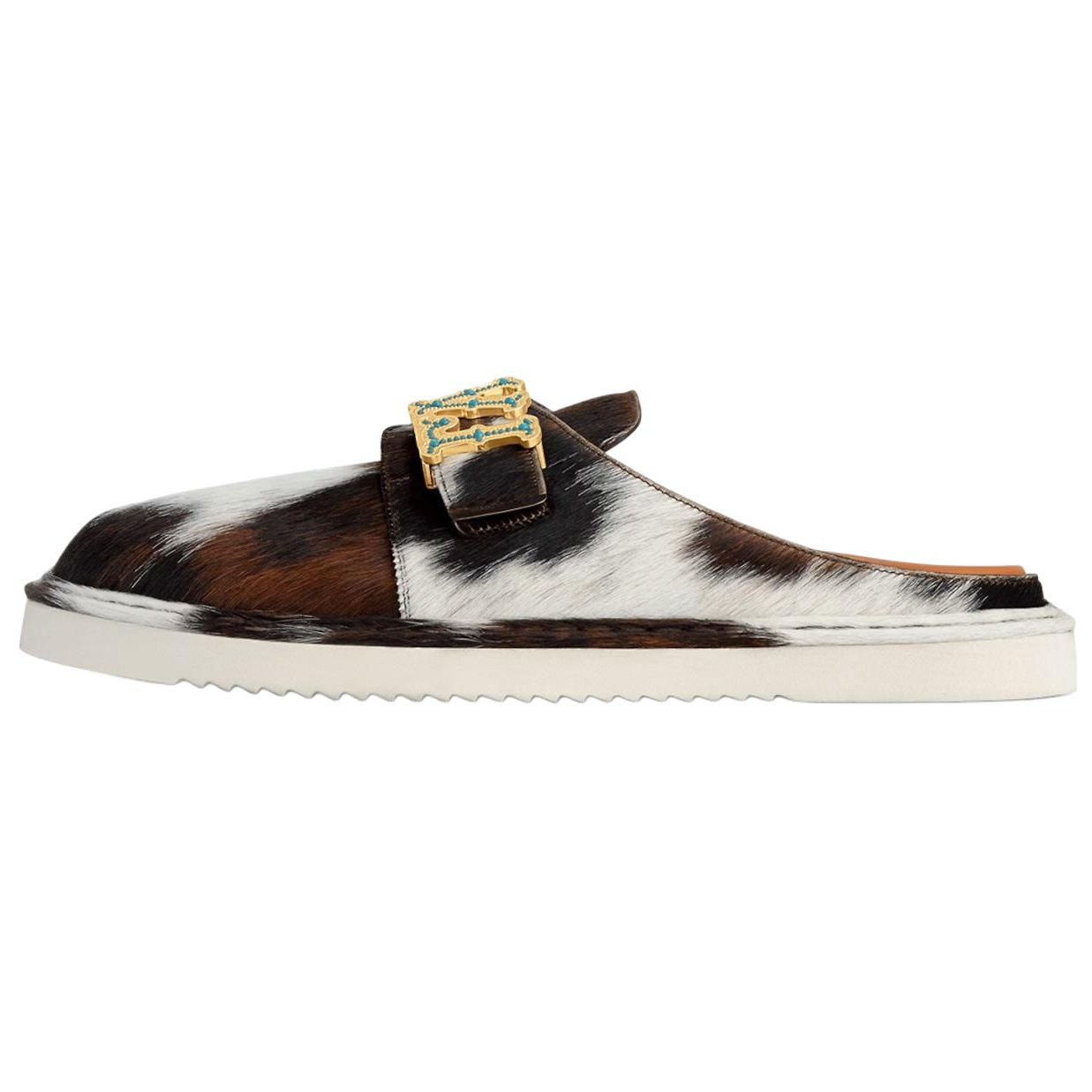 LOUIS VUITTON Easy Wrap-toe Slippers Men's Black