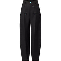 LOUIS VUITTON Tailored Wool Workwear Pants