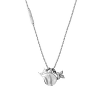 LOUIS VUITTON Metal Necklaces Men's Silver