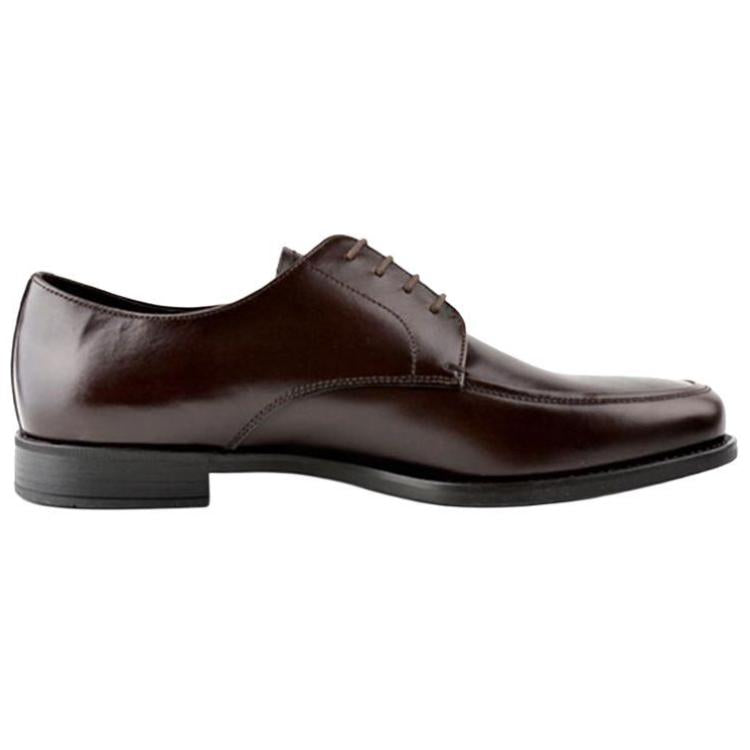 PRADA Dress Shoes Men Low Top Dark Brown