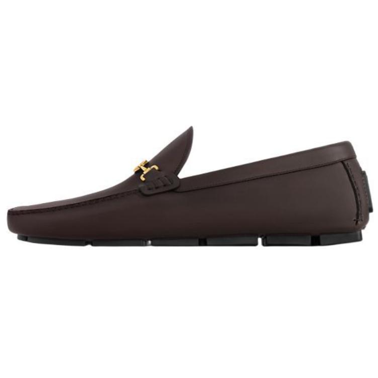 LOUIS VUITTON Driver Casual Shoes Men's Brown