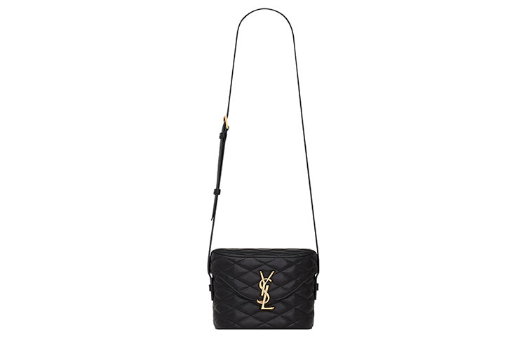 SAINT LAURENT Sheepskin Box Bag, Lunch Bag, Shoulder Bag, Crossbody Bag Regular Women's Black