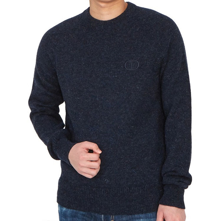 DIOR Quarterly New Products Sweaters Men Blue