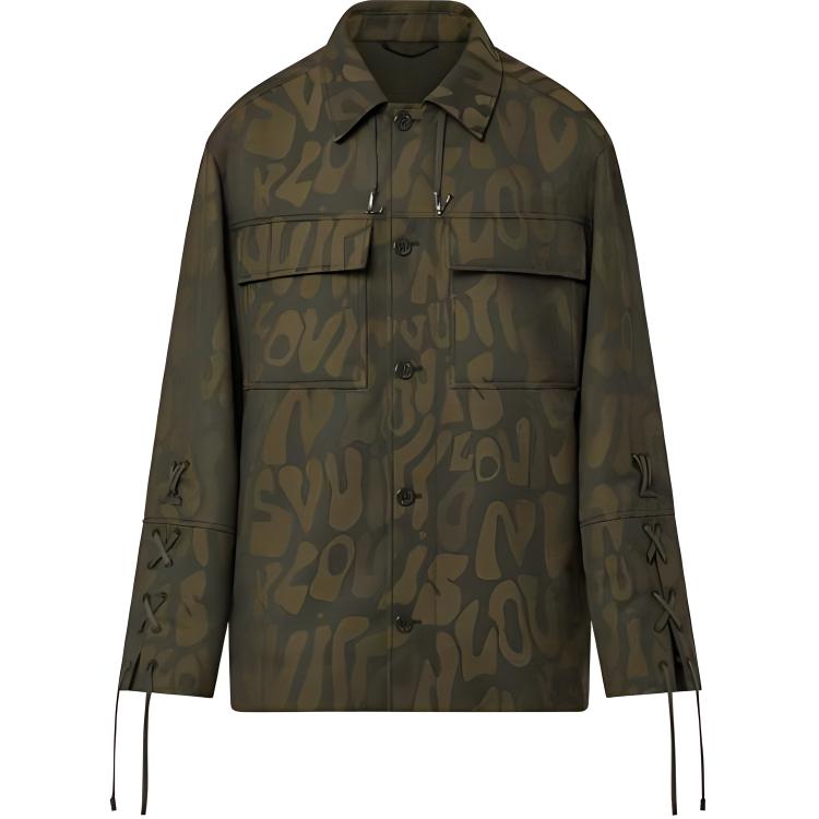 LOUIS VUITTON 2010s Logo print Overshirt