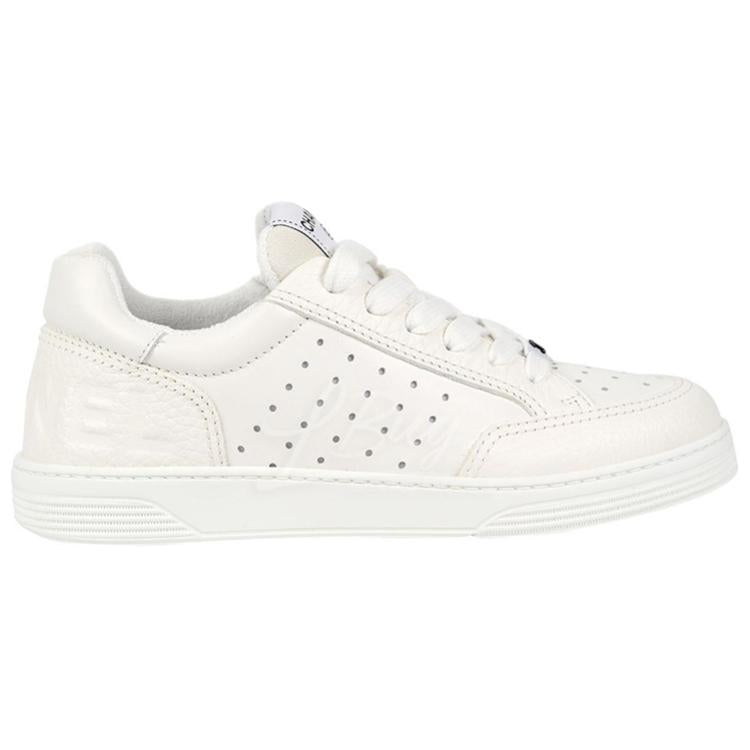CHANEL 22P Collection Low Top Stylish Skateboarding Shoes Women's White