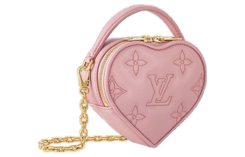 LOUIS VUITTON Leather Shoulder Bag, Crossbody Bag, Handbag Regular Women's Pink