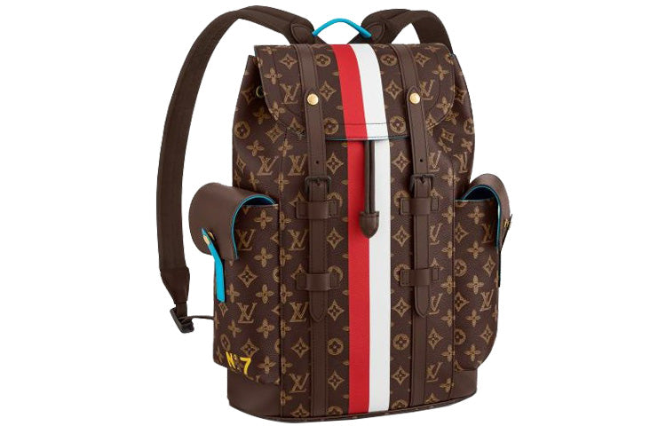 LOUIS VUITTON Christopher Backpack Monogram Brown