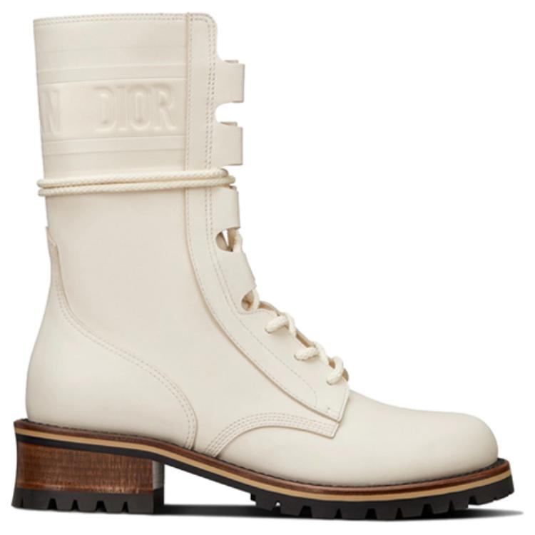 DIOR Crew Martin Boot Women's White