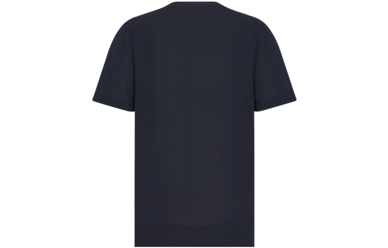 DIOR x Jack Kerouac DIOR New Season Collection PARLEY Collaboration Limited Beach Collection SS22 T Shirt Men's Blue