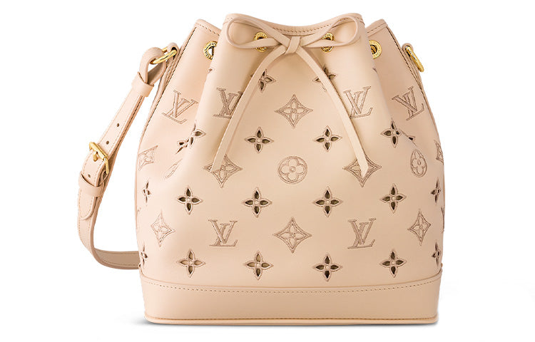 LOUIS VUITTON Calfskin Shoulder Bag Crossbody Bag Regular Women's Light Brown