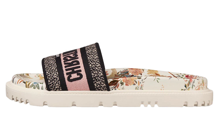 DIOR Dway Canvas Slides Women's