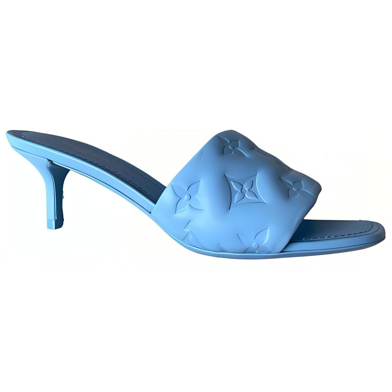 LOUIS VUITTON Slide Slippers Women's Blue