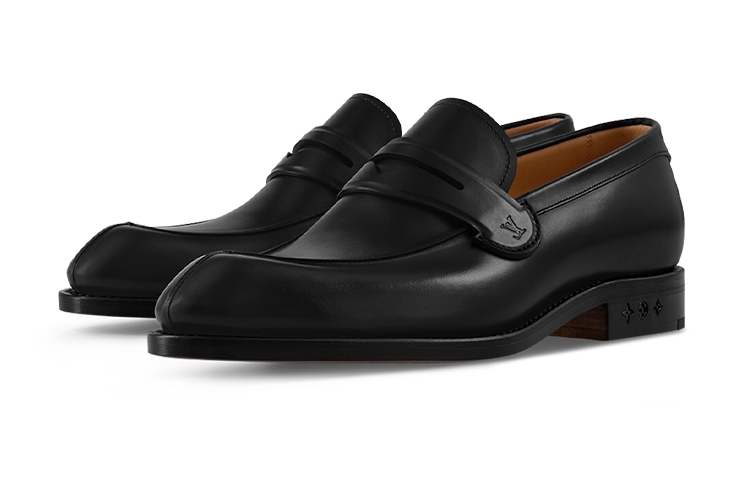 LOUIS VUITTON Sorbonne Loafers Men's Black