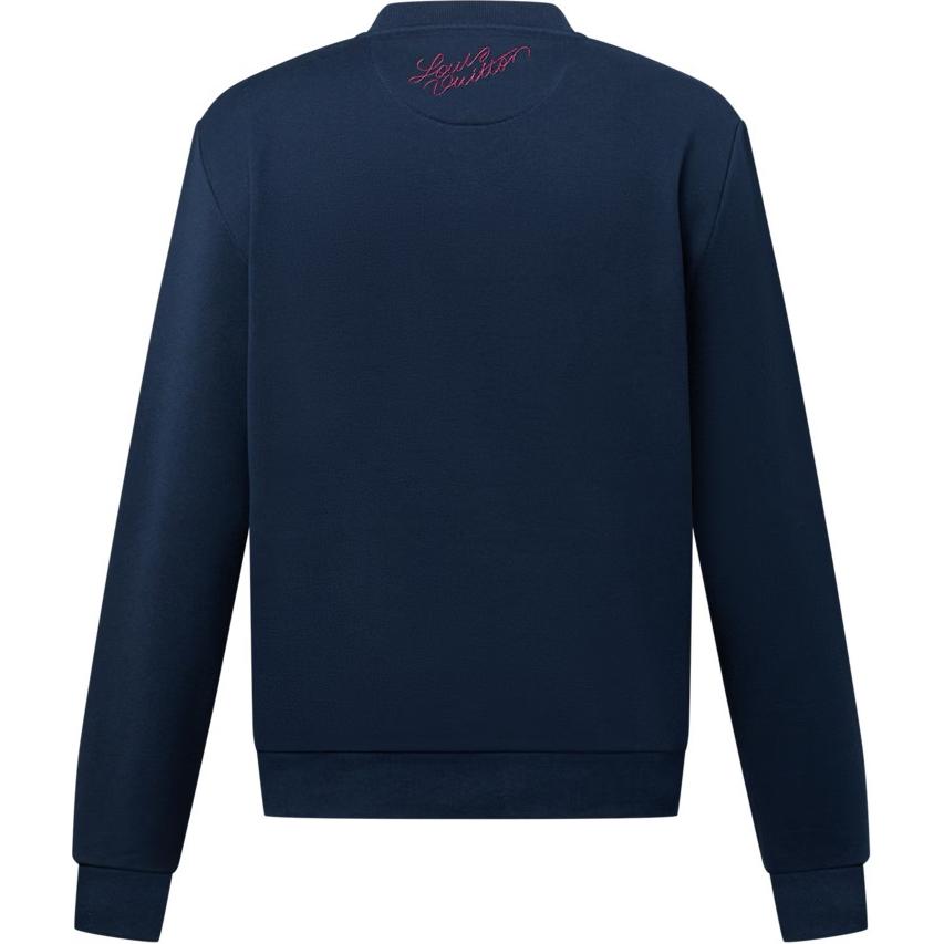 LOUIS VUITTON Embroidered Cotton Crewneck