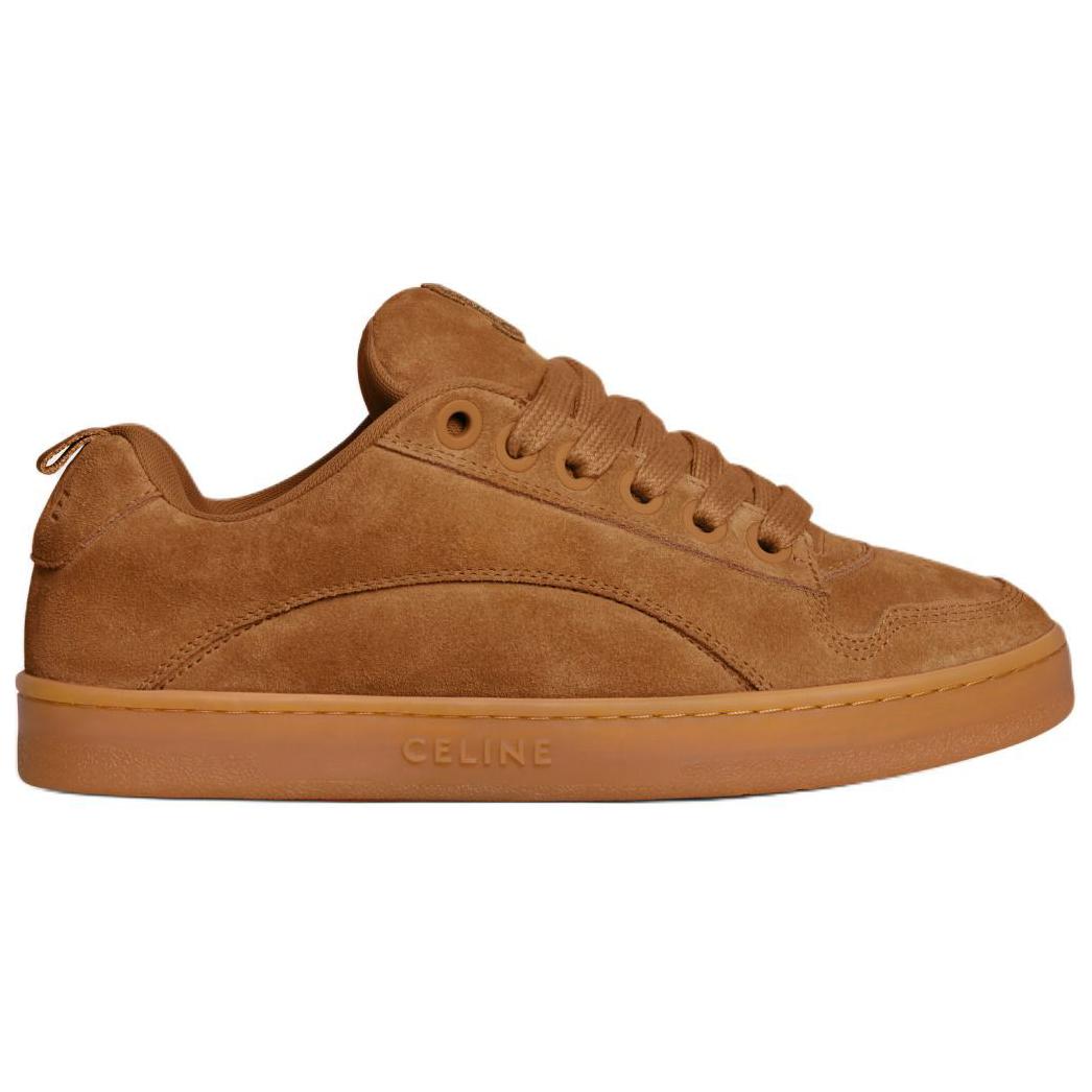 CELINE HUNTINGTON Low Top Skateboard Shoes Men's Tawny