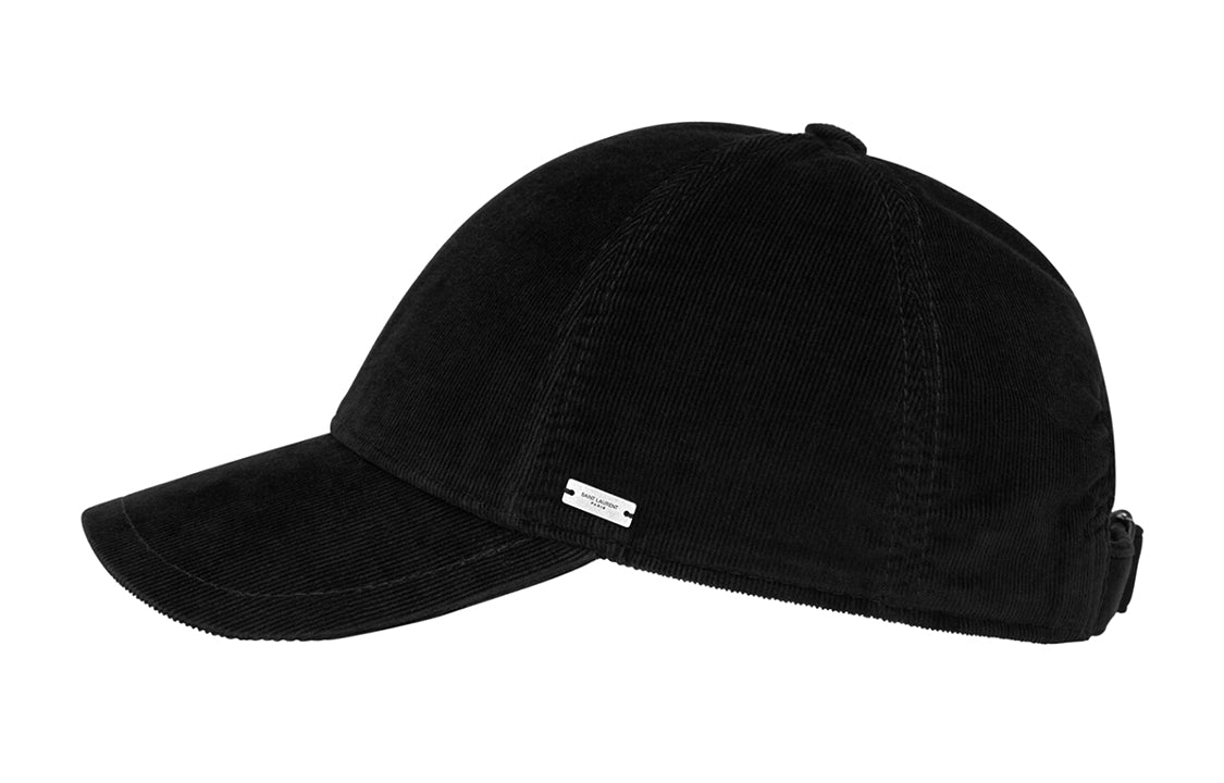 SAINT LAURENT Baseball Caps Men Black