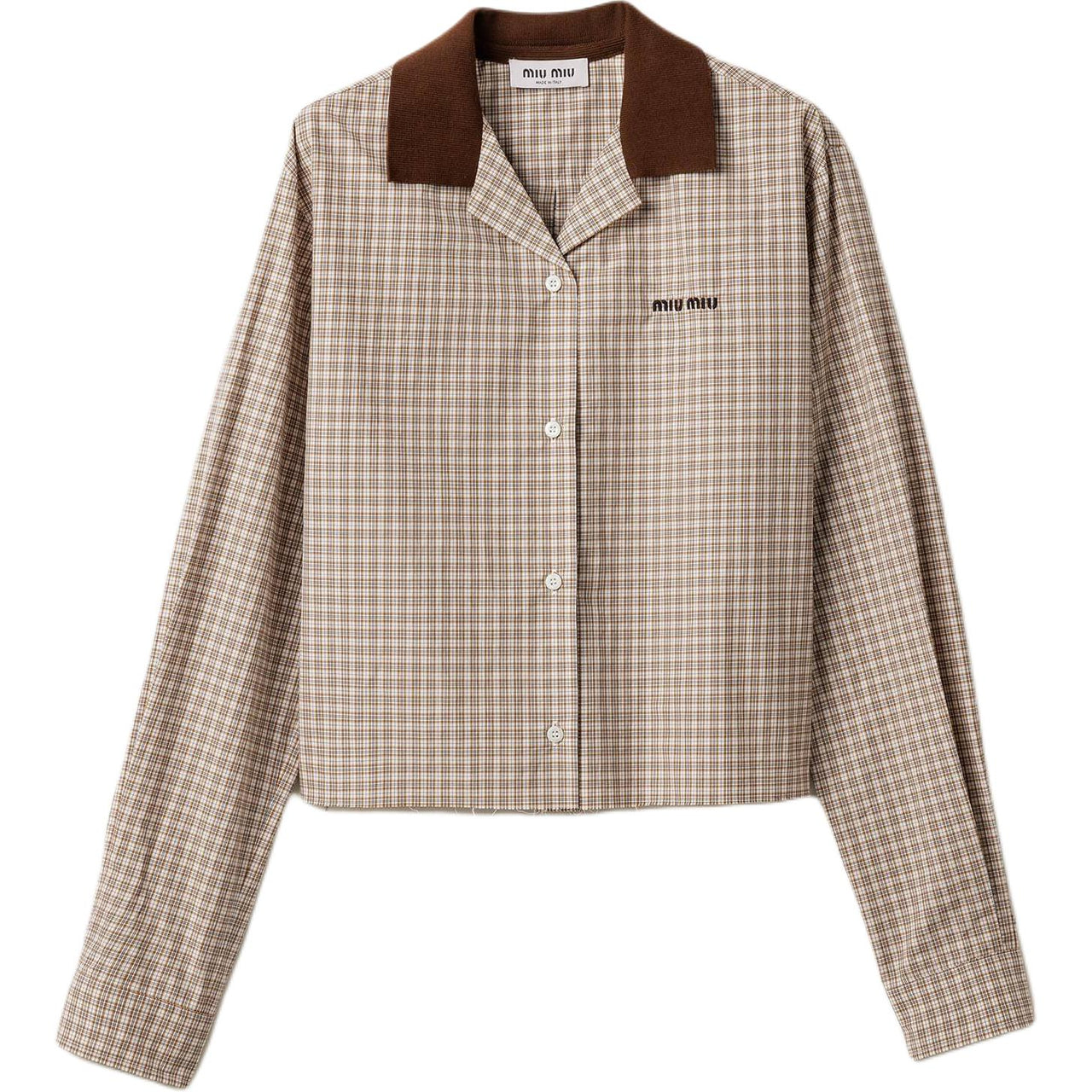 MIU MIU Checked Shirt