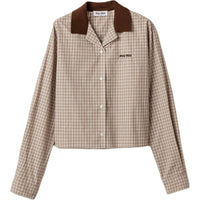 MIU MIU Checked Shirt