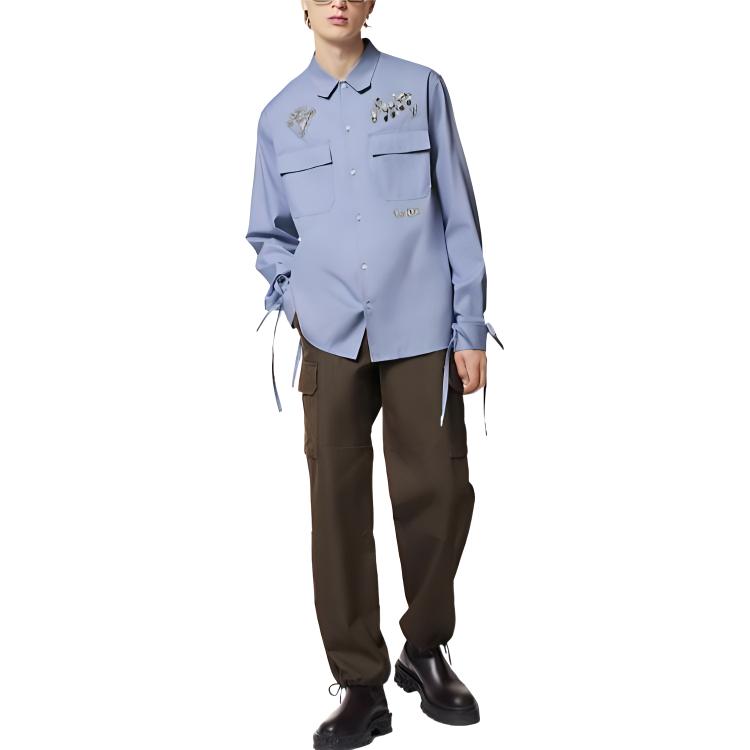 LOUIS VUITTON New Quarterly Products Of LV Shirt Men's Purple