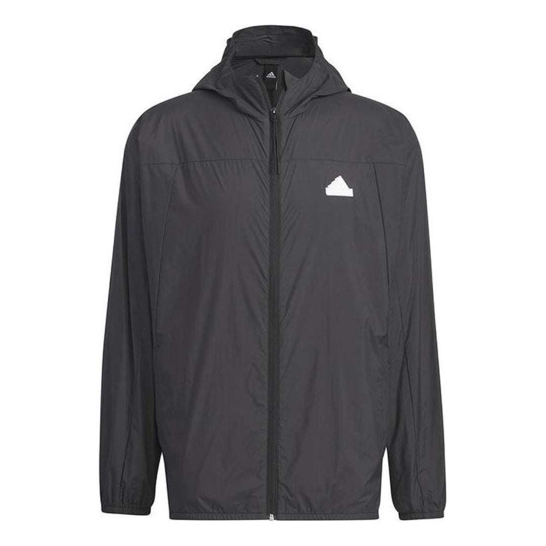 adidas Tech Lightweight Woven Jacket Asia Sizing 'Black' IT3940