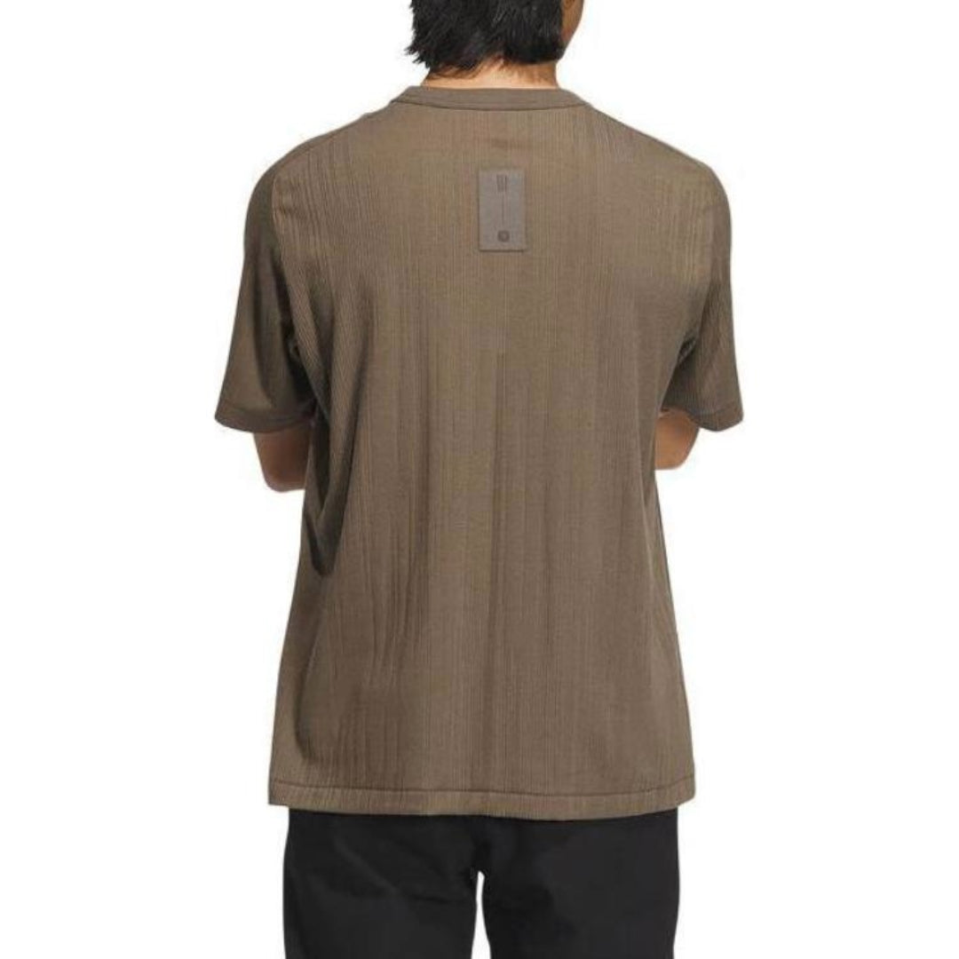 adidas Wuji Jacquard T-Shirt Asia Sizing 'Olive Green' IW1516