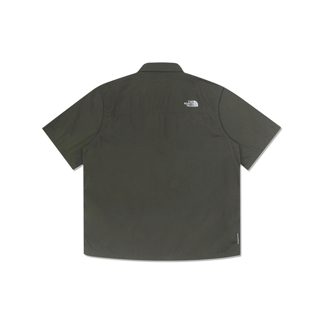 THE NORTH FACE Short Sleeve Solid Shirt 'Olive Green' NF0A885N-21L