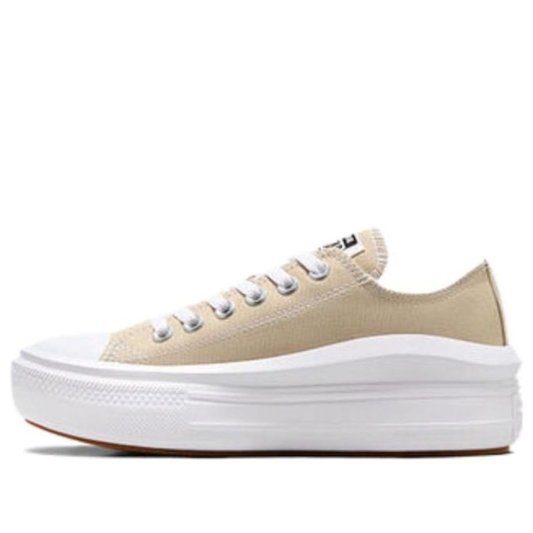 (WMNS) Converse Chuck Taylor All Star Move Ox 'Beige White' A07580C
