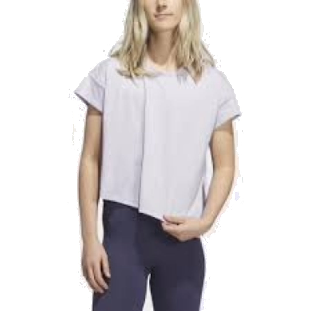 (WMNS) adidas HIIT AEROREADY Quickburn Training T-Shirt Asia Sizing 'Purple' HY5411