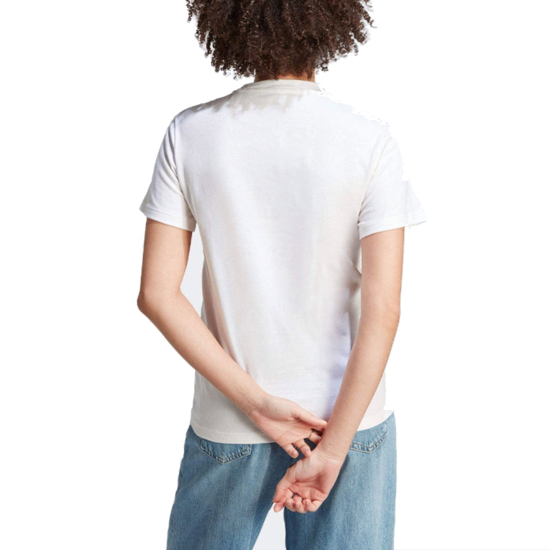 (WMNS) adidas Doodle Graphic T-Shirt Asia Sizing 'White' IB4887