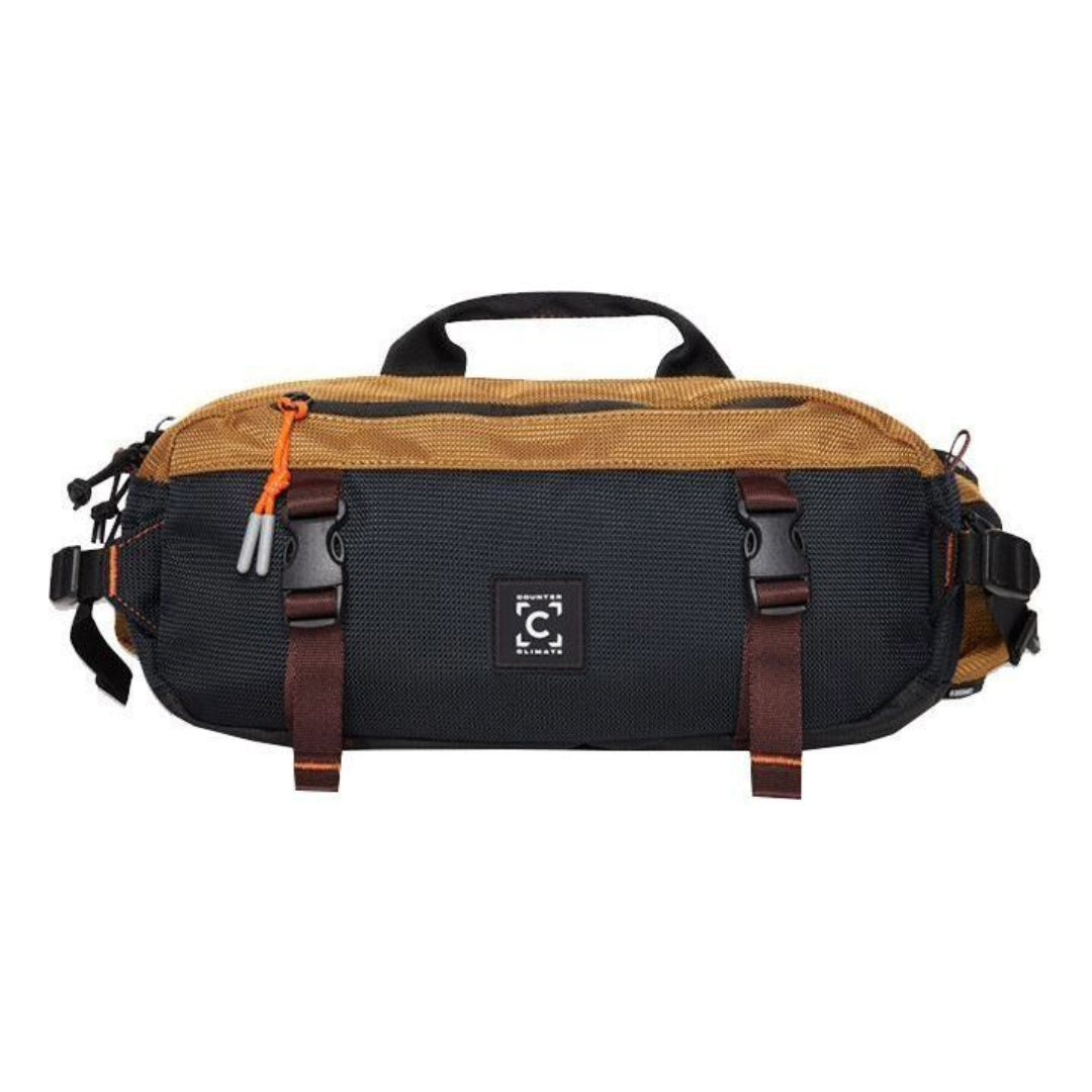 Converse Counter Climate Sling Pack Waist Bag 'Black Brown' 10022394-A01