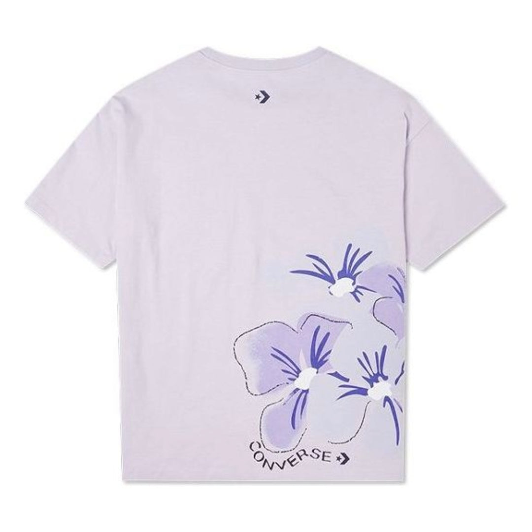(WMNS) Converse Infinite Lilac IWD Oversized T-Shirt 'Purple' 10022422-A01