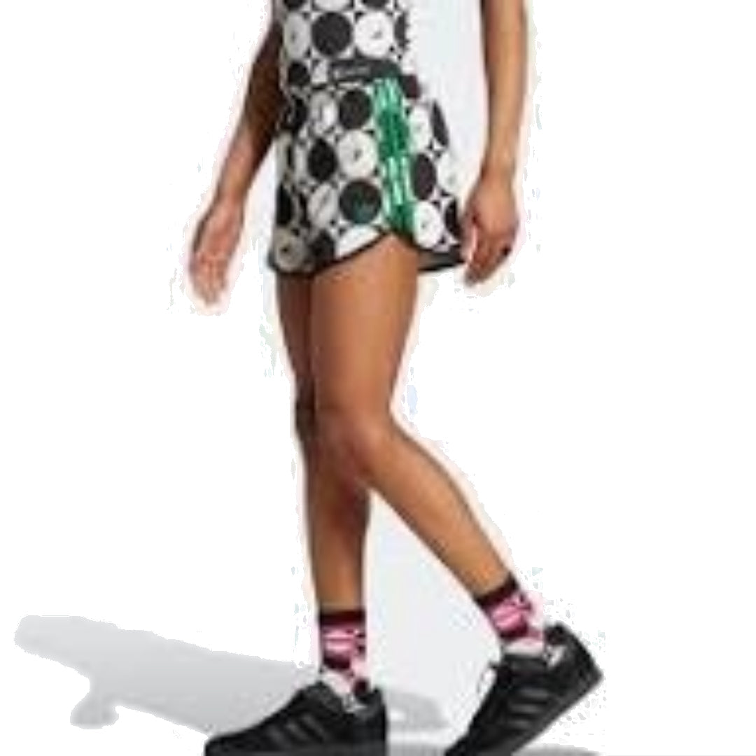 (WMNS) adidas PRIDE RM Shorts Asia Sizing 'White Black' II0895