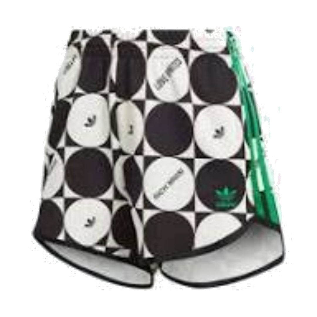 (WMNS) adidas PRIDE RM Shorts Asia Sizing 'White Black' II0895
