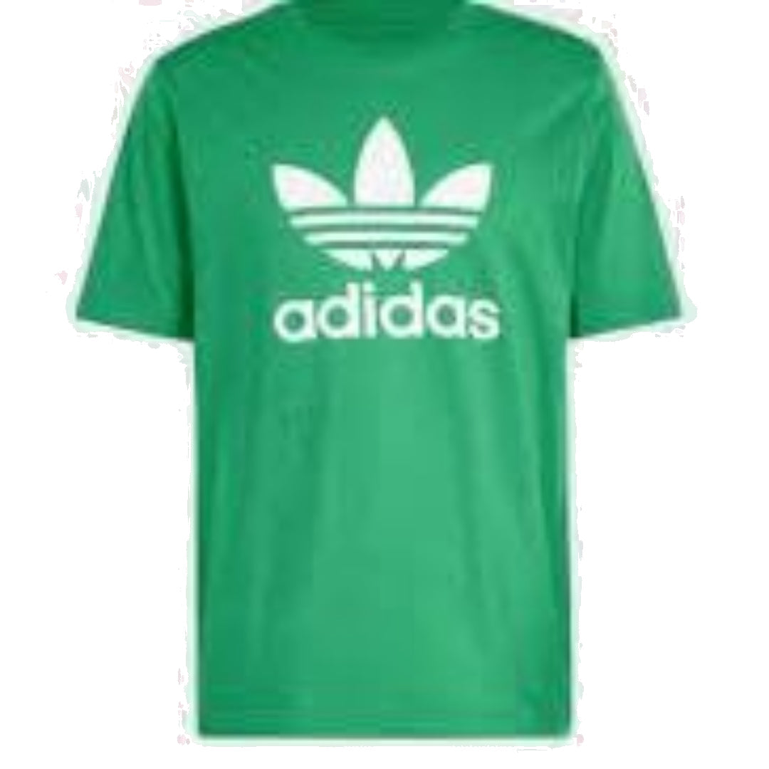 adidas Adicolor Trefoil T-Shirt Asia Sizing 'Green White' IR8012