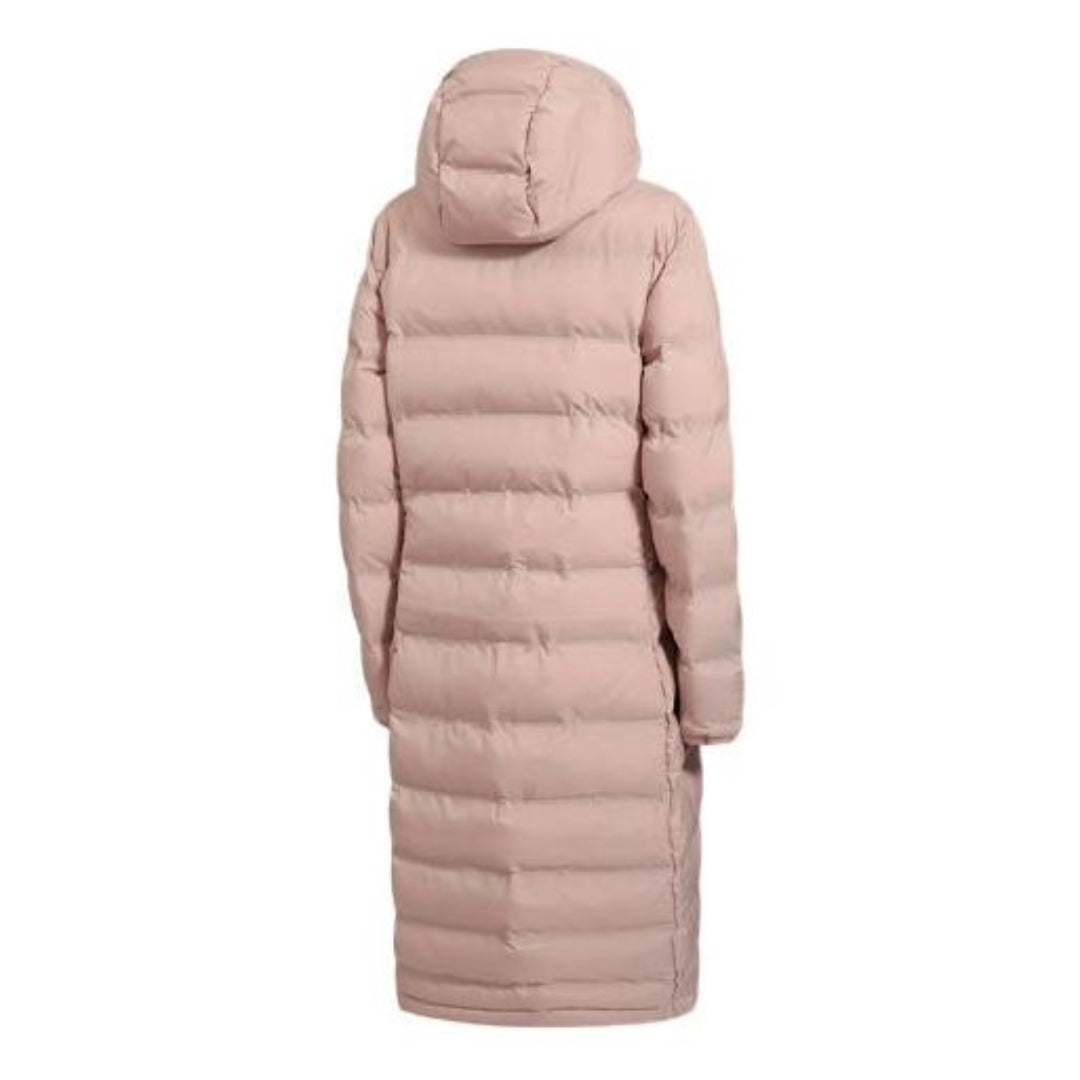 (WMNS) adidas Helionic Long Down Jacket Asia Sizing 'Pink' CY8635