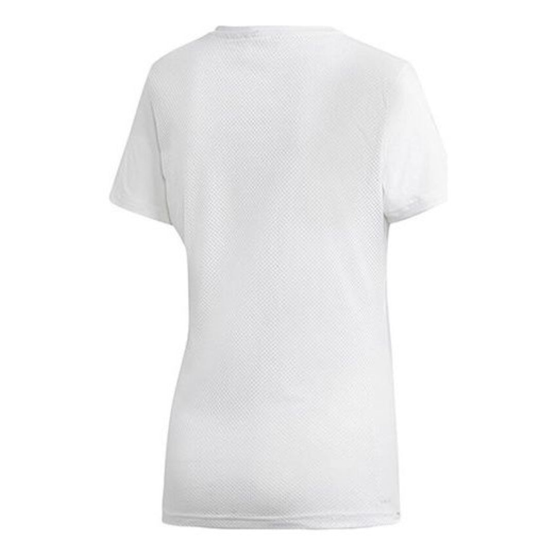 (WMNS) adidas Design 2 Move Logo T-Shirt Asia Sizing 'White Black' DU2080